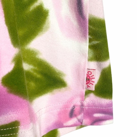 Vintage: Oilily ♔ Mommy + Me Floral Stretch T Shirt Dress ♔ Pink ♔ Medium / 12MO - Picture 8 of 16